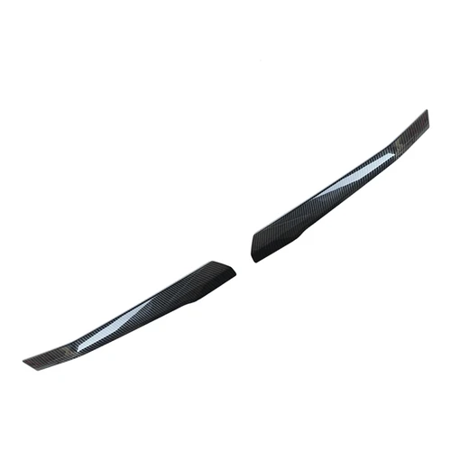 Imagen 2 del producto para Subaru Crosstrek 2023 2024 Cubierta de tira embellecedora de rejilla de coche, accesorios de fibra de carbono