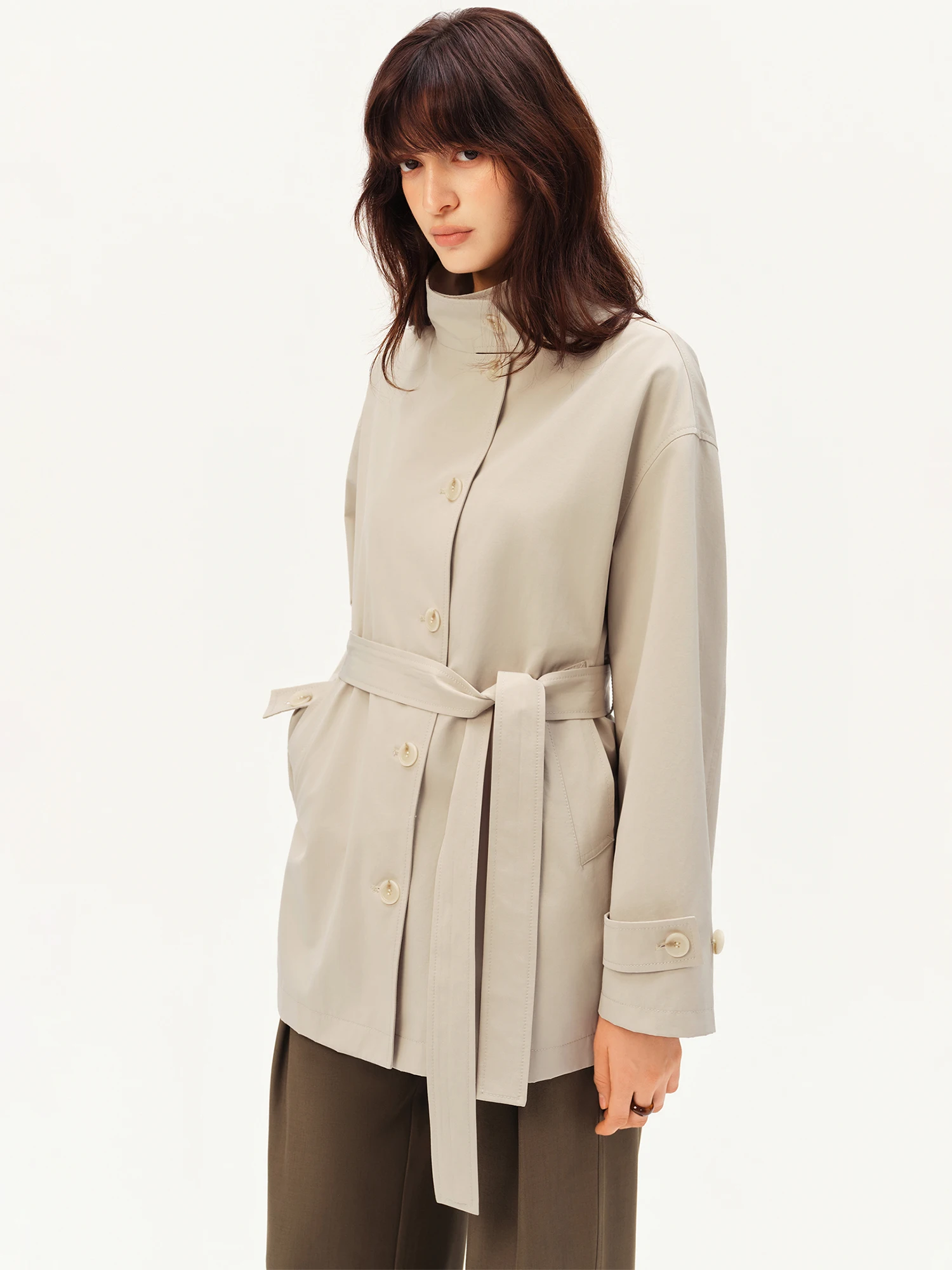 ZIQIAO 2026 Осенний женский тр – обзор и цена Trench Coat Formal