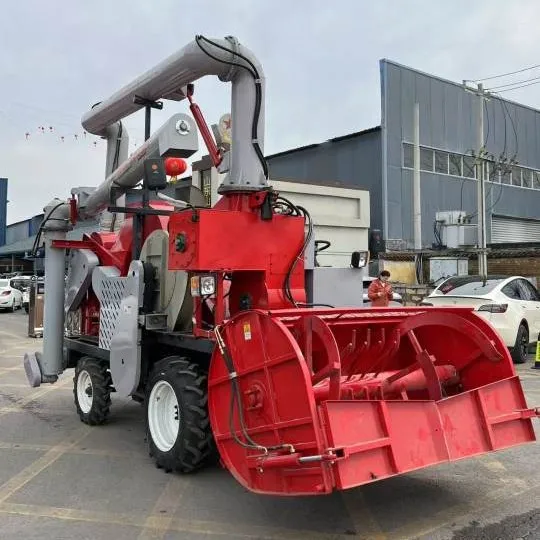 

Large automatic corn thresher, efficient and fast corn automatic threshing, factory straight hair