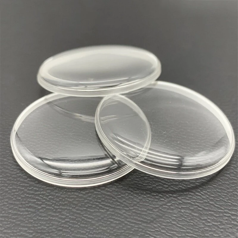 1Pc 28MM- 32.2MM Watch Accessories Mirror Organic Glue Cover Glass Lens Vintage Pot Cover Acrylic Plastic Protective Film Cover