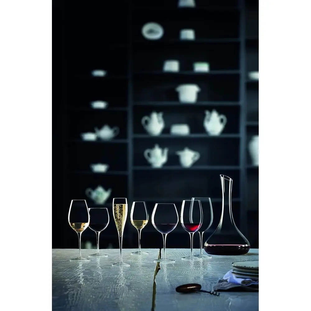 6 oz Perlage Champagne Glasses (Set of 6), Clear