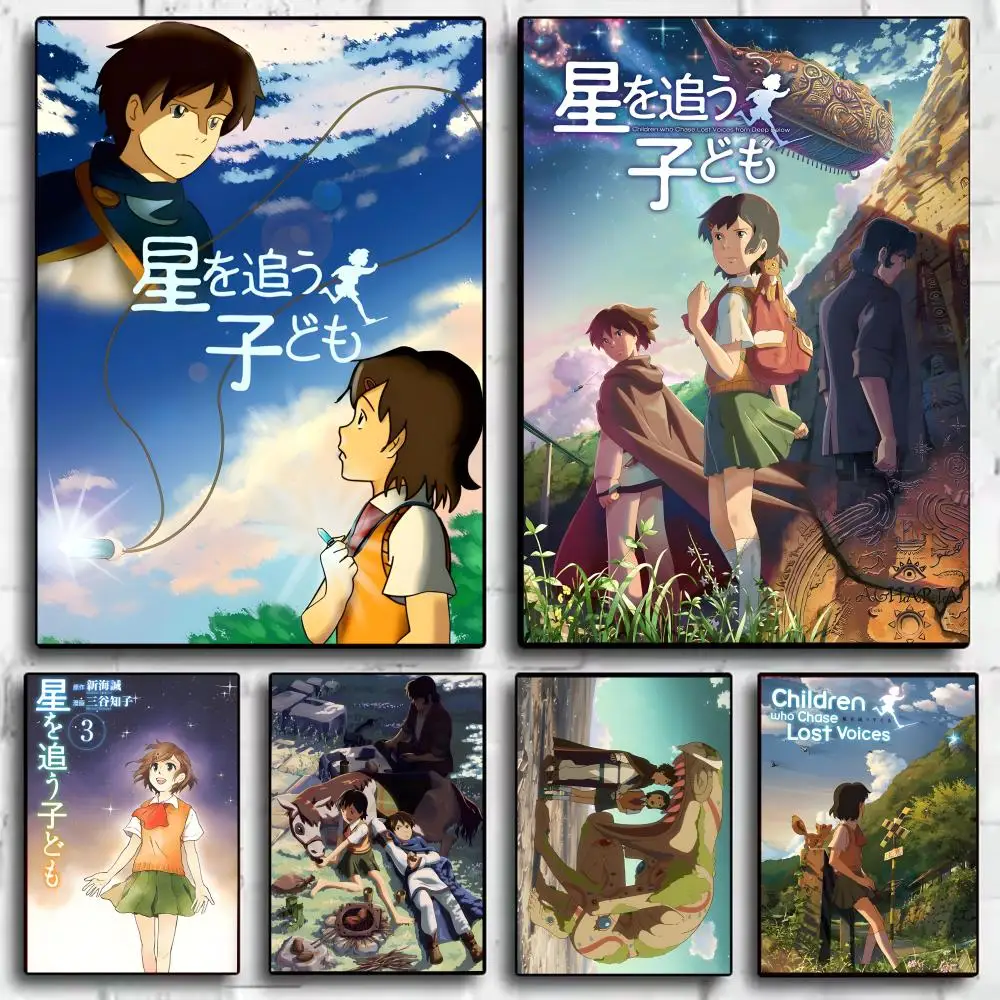 

Poster HD Art Sticky Wall Waterproof Home Living Room Bedroom Bar Aesthetic Decoration Children Who Chase Lost V-Voices..