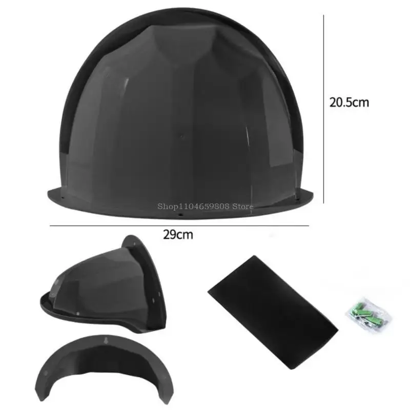Waterproof Light Resistant surveillances Camera Shield ABS Covers for Outdoor Use