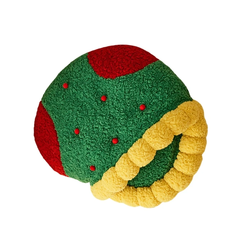 

Pet Bed Christmas Theme Soft Handle Beautiful Cartoon Bed Cave Christmas Sock Bed Nest Photo Props Dropship