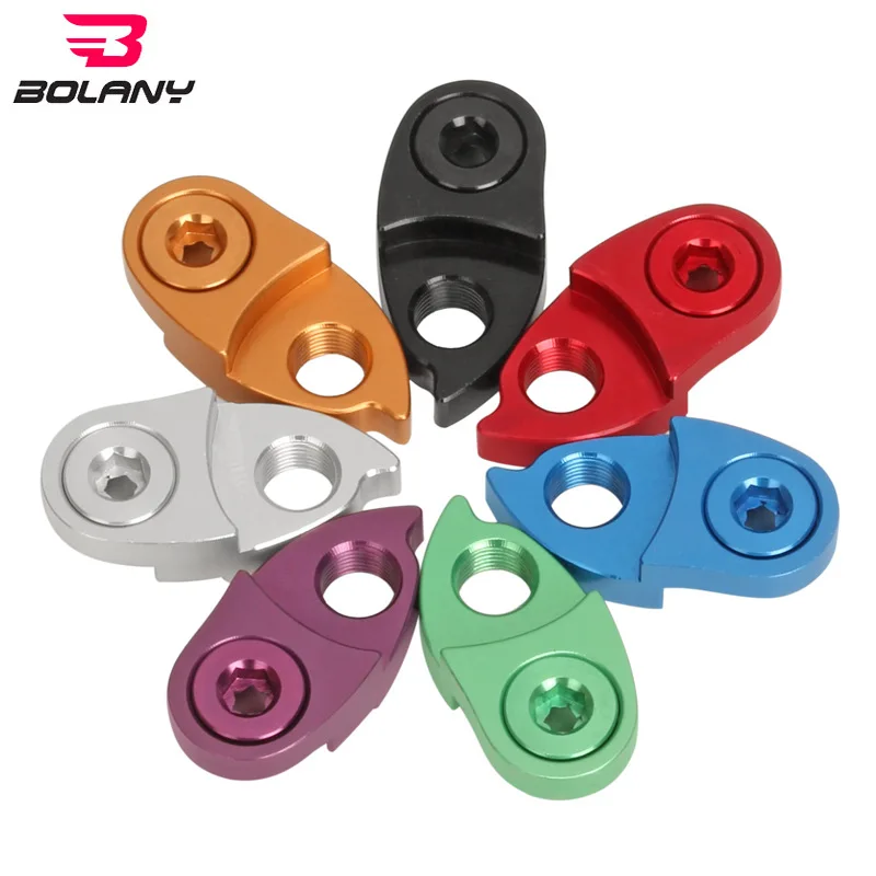 BOLANY Rear derailleur hanger extension For MTB Road bike Aluminum Cassette Adapter CNC universal Bicycle Derailleur Hanger view 2