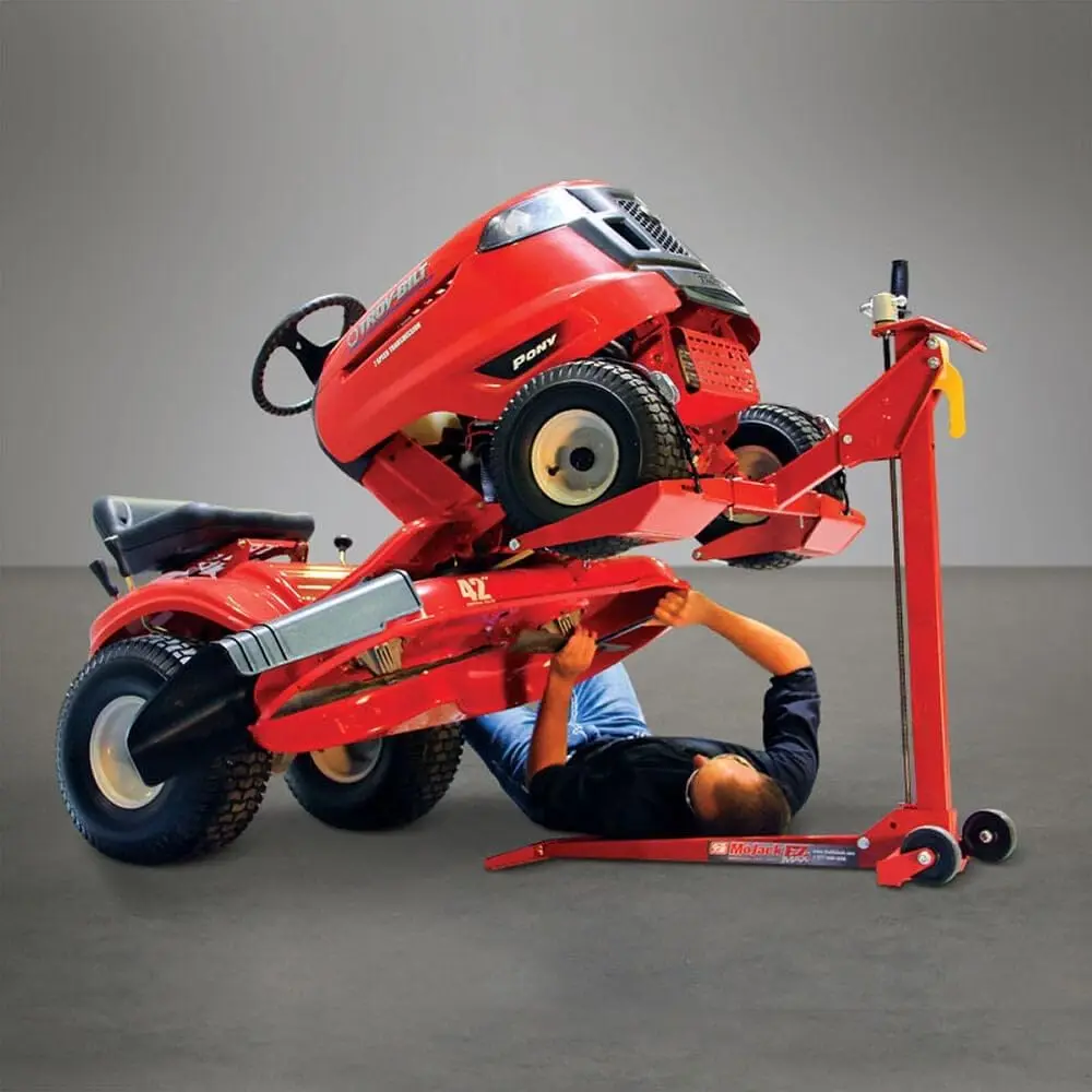 450lb Lifting Capacity, Mowers, Space-Saving Folding