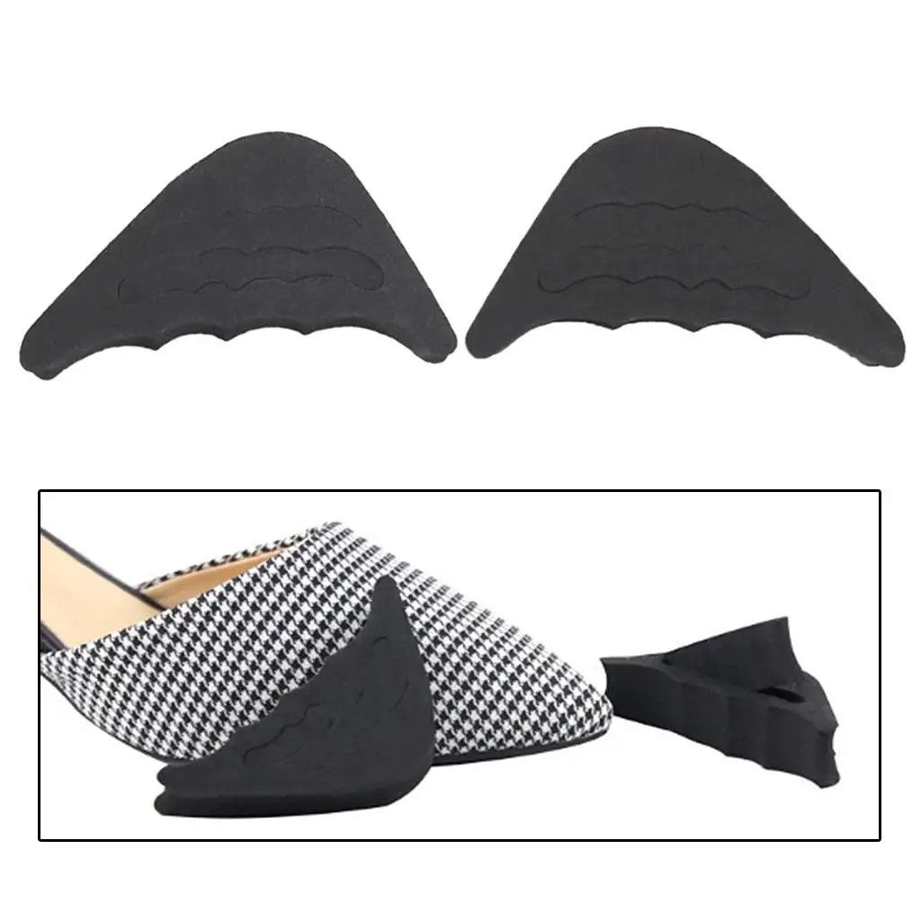 Women High Heel Half Forefoot Insert Pad Soft Cushion Shoes Insert Pads for Dress Shoes Size Adjustment and Protection