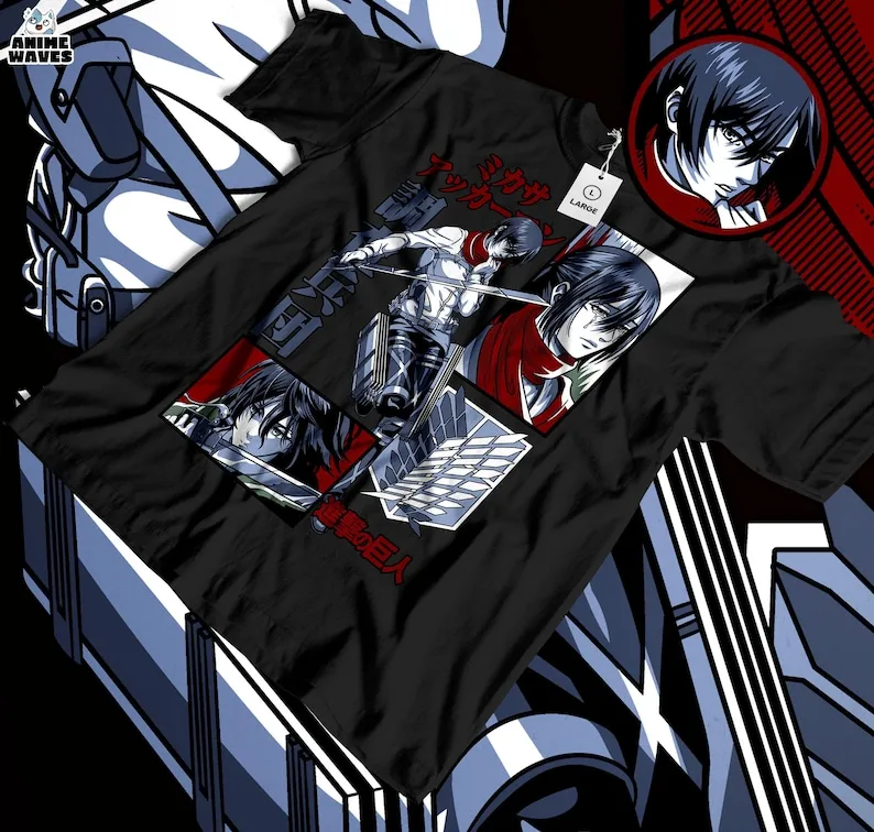 Epic Unisex T-shirt - Japanese Anime, Manga Culture, Post-Apocalyptic Theme, Samurai Style, Tokyo Fashion, Anime Fan Gif