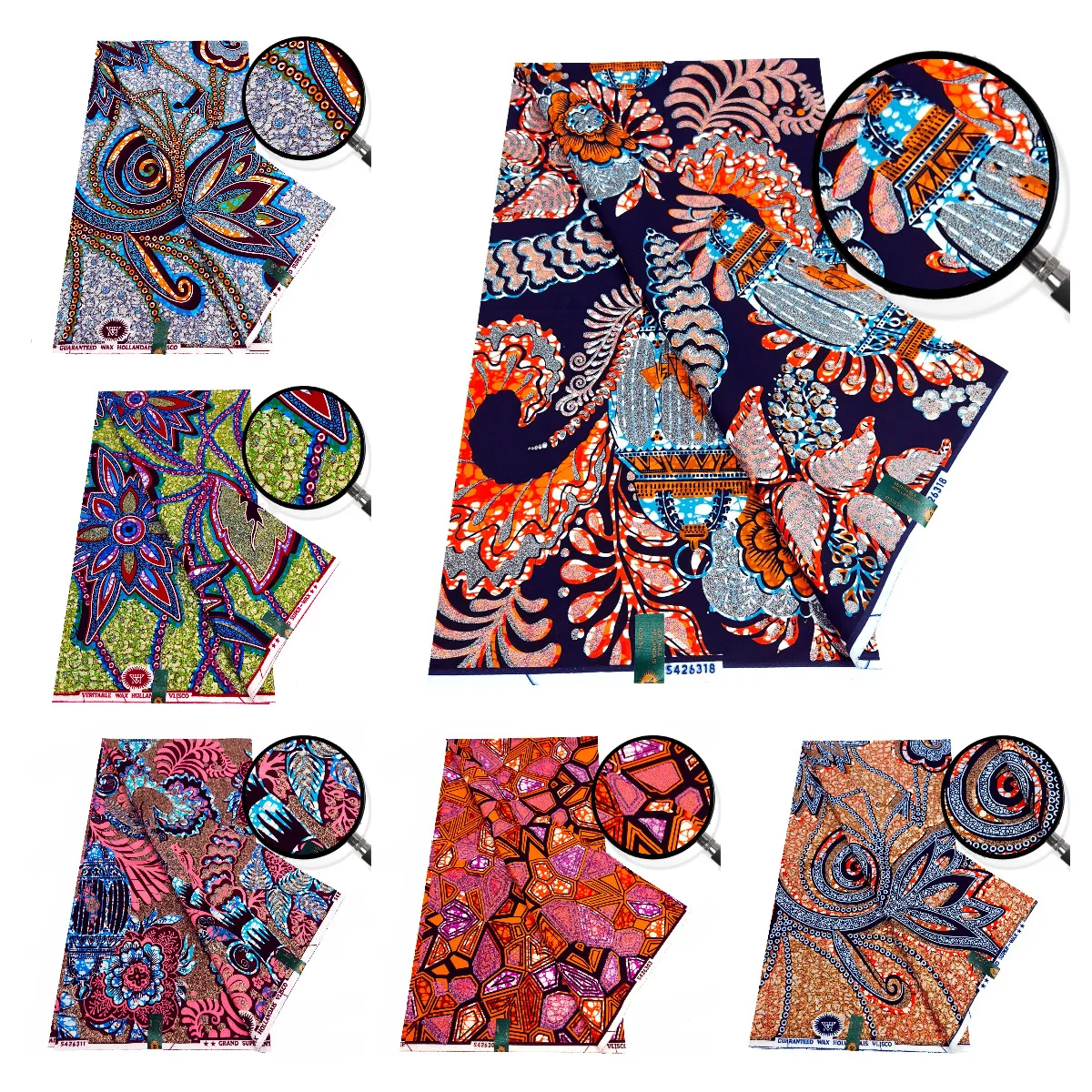 

Ткань Африканская Вощеная с принтом на белом, материал хлопчатобумажный батик для весны и лета, занавески для дивана, одежда R908