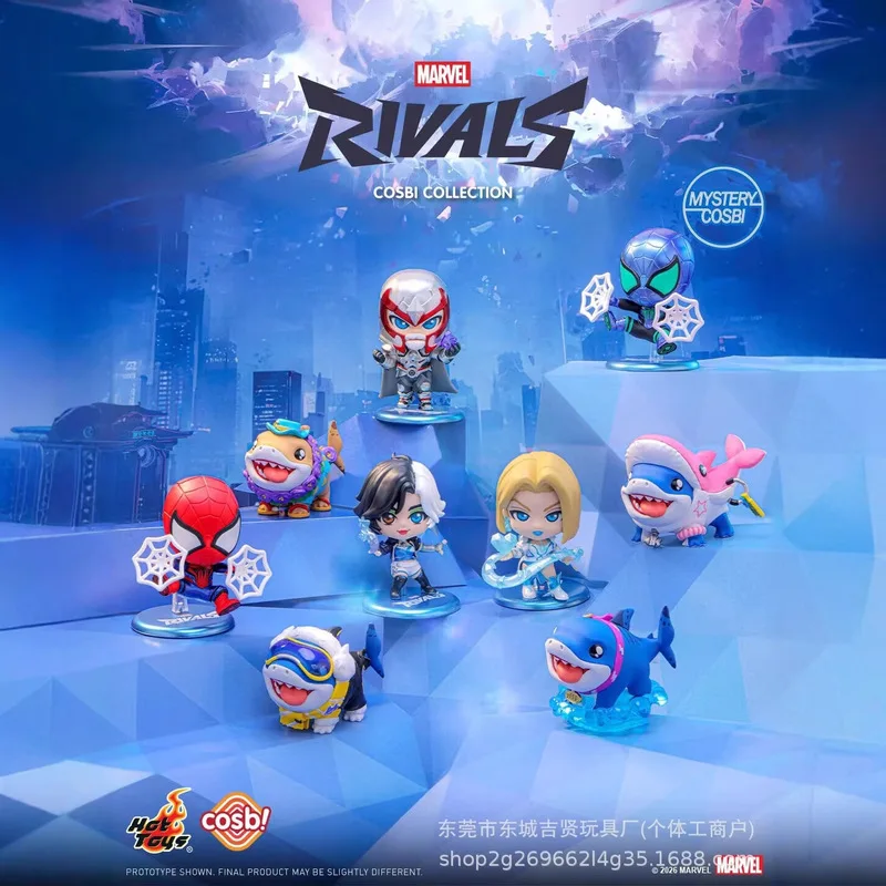 

Hot Toys Marvel Rivals Cosbi Authentic Mystery Blind Box Mini Action Figures Collectible Figurines For Marvel Fans New Year Gift