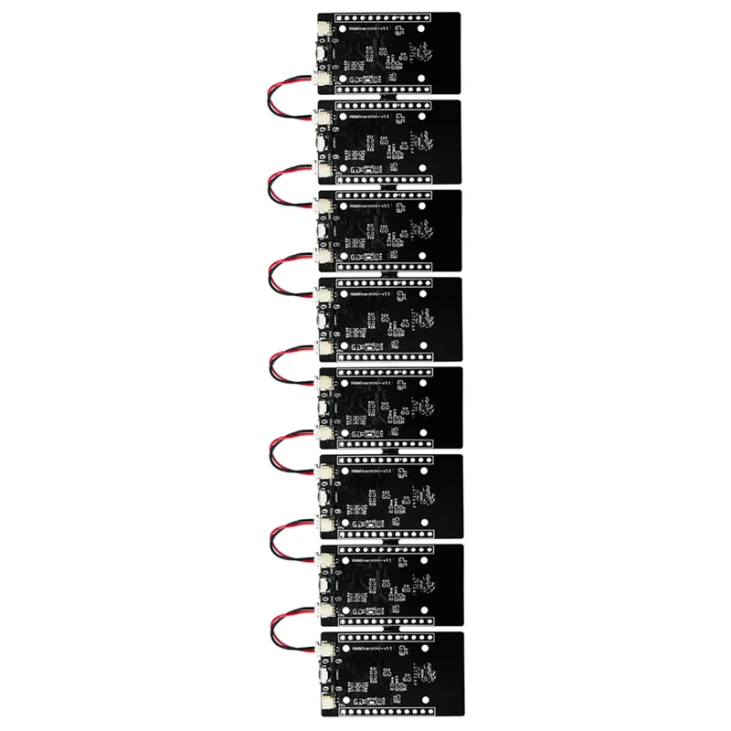 

A45F-8Pcs Nmminer Bot Chain Lucky BTC Solo Lottery Ticket Miner Low Power ESP32-S3R8 Development Board
