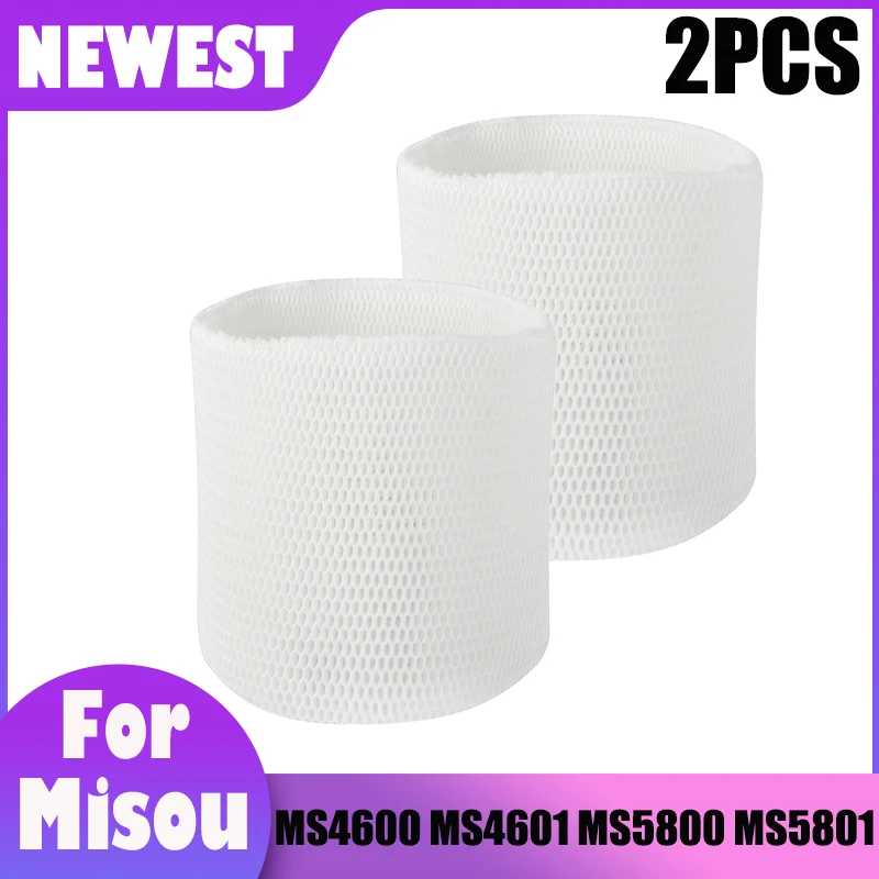 

Humidifier Filter 2pcs Kit For Xiaomi Misou MS4600 MS4601 MS5800 MS5801 Washable Polyester Air Purifier Filter Parts Replacement