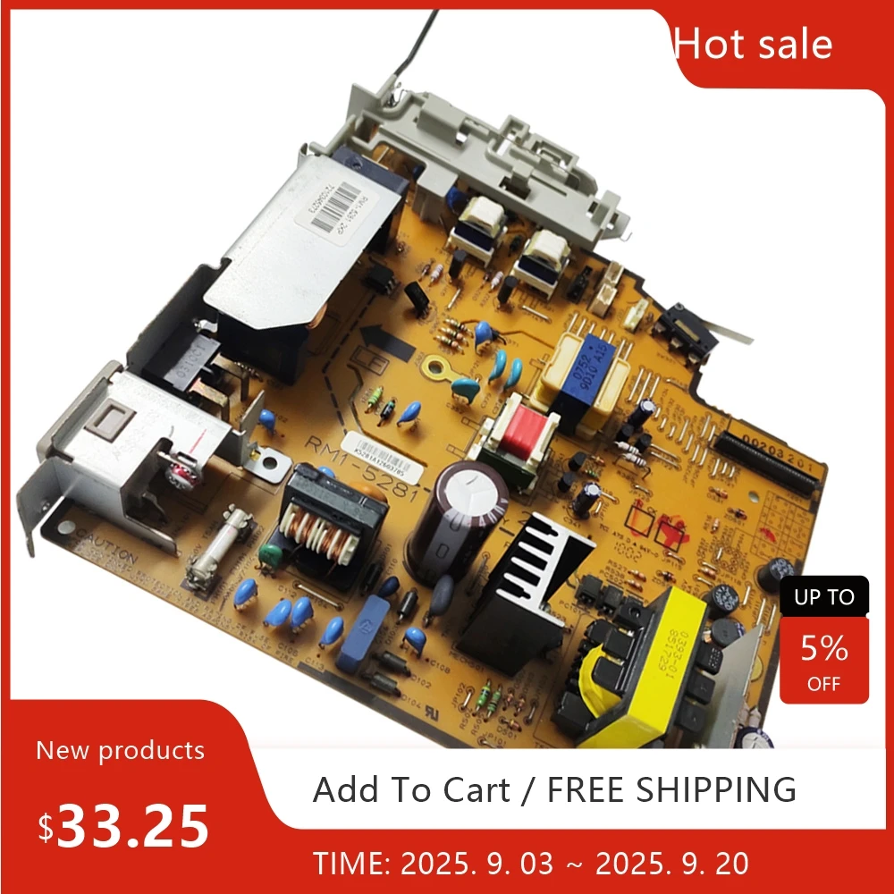 

1PCX Test original for HP3050/3050/3055/ Power Supply Board RM1-3403(220v) RM1-3402 Printer parts on sale