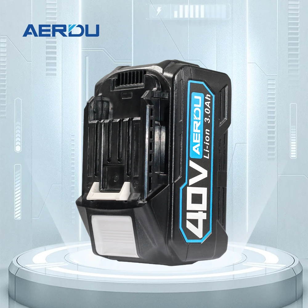 AERDU 21700 3Ah-5Ah FOE Makita XGT Werkzeug 40 V Lithium-Ionen-Akku FÜR 40 V Schraubendreher-Schneidemaschine BL4025 BL4040 BL4020 BL4050