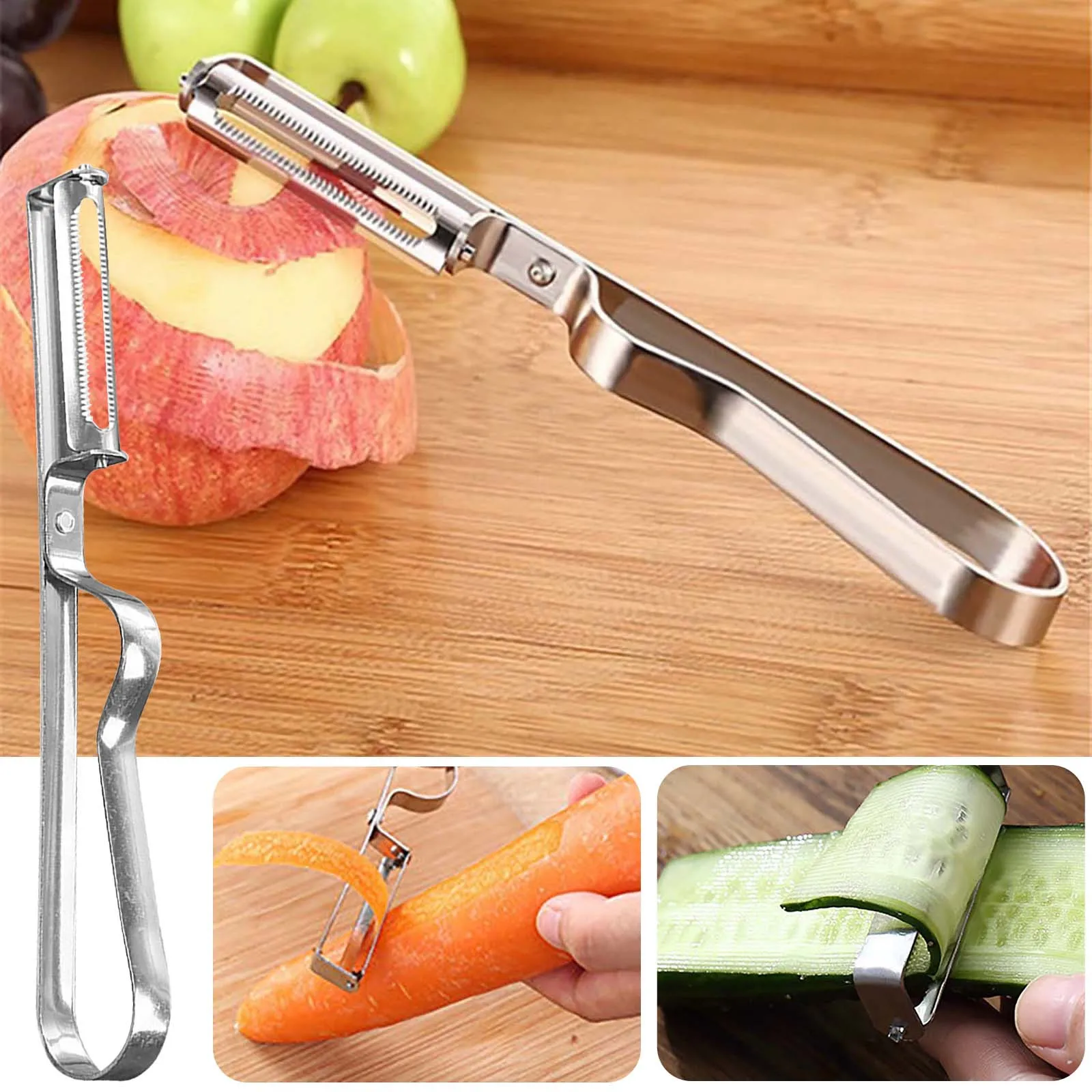 Toilet Brush Replacement Kitchen Vegetable Peeler Carrot Peeler Ergonomic Handle Dedicated Potato Peeler Bartender Peeler