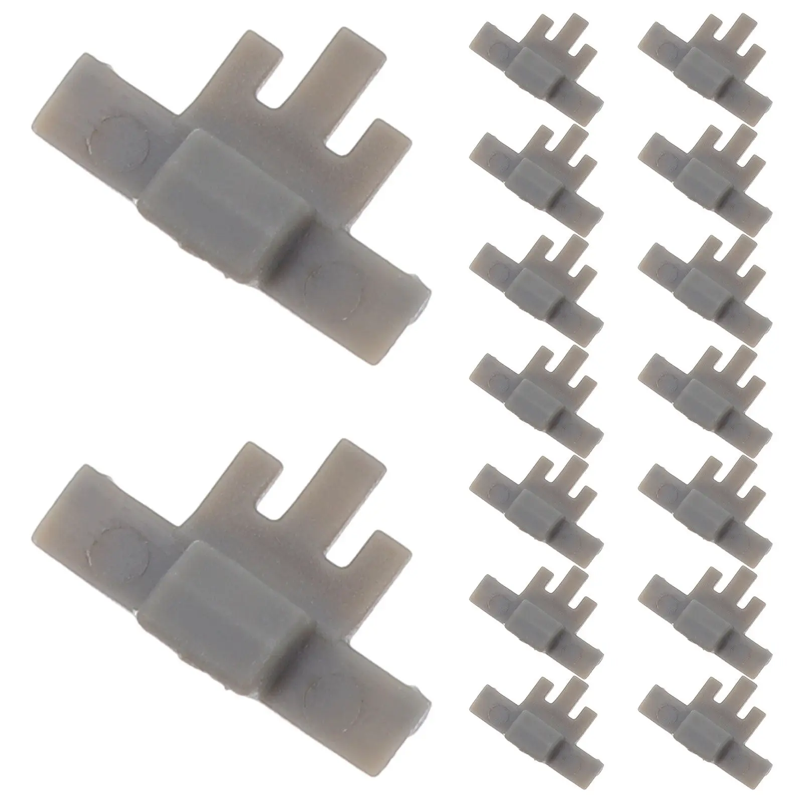 

50Pcs Plastic Cabinet Hinge Angle Restrictor Clips Soft Close Door Limiter Stopper Kitchen Cabinet Hinge Accessories Noise