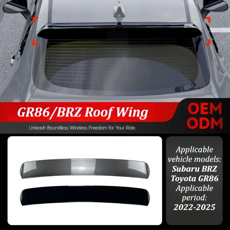 For Subaru BRZ Toyota GR86 2022-2025 Rear Trunk Spoiler Wing Styling Performance Upgrade Auto Parts  Modification Accessories