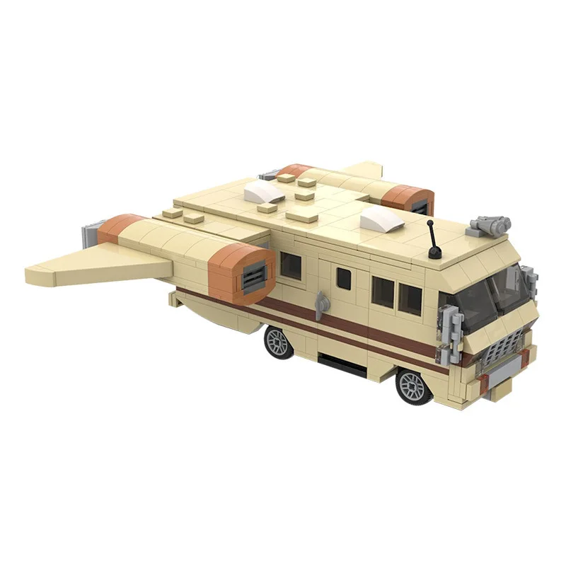 MOC Wing Car Building Block Gioco spaziale Eagle-5 Combattimento Razzo Veicolo volante Mattoni Assemblare Tecnologia modulare Giocattoli fai da te Regali