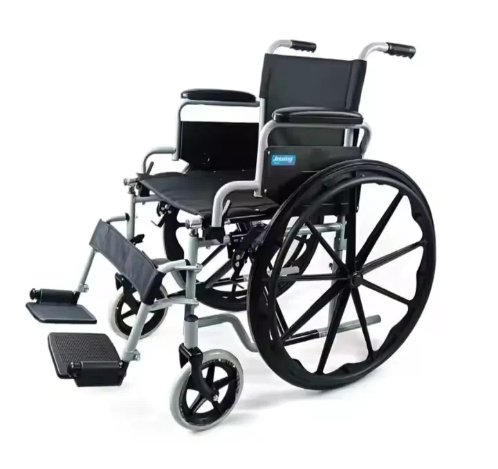 

Lightweight multifunctional adjustable folding manual wheelchair for paralyzed disabled