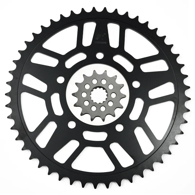 LOPOR 520 CNC 14T 49T Front Rear Motorcycle Sprocket For Suzuki 400 Inazuma Inazuma400 1997-2004