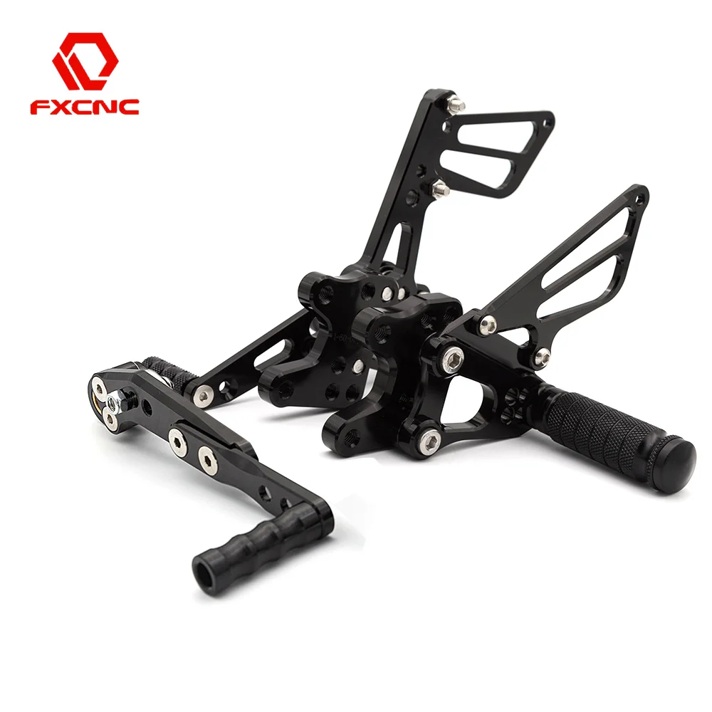 GSX-R Rearset Footpeg Adjustable For Suzuki GSXR 600 750 1000 GSXR750 2010 2011 2012 2013 2014 2015 2016 Footrest Foot Pegs