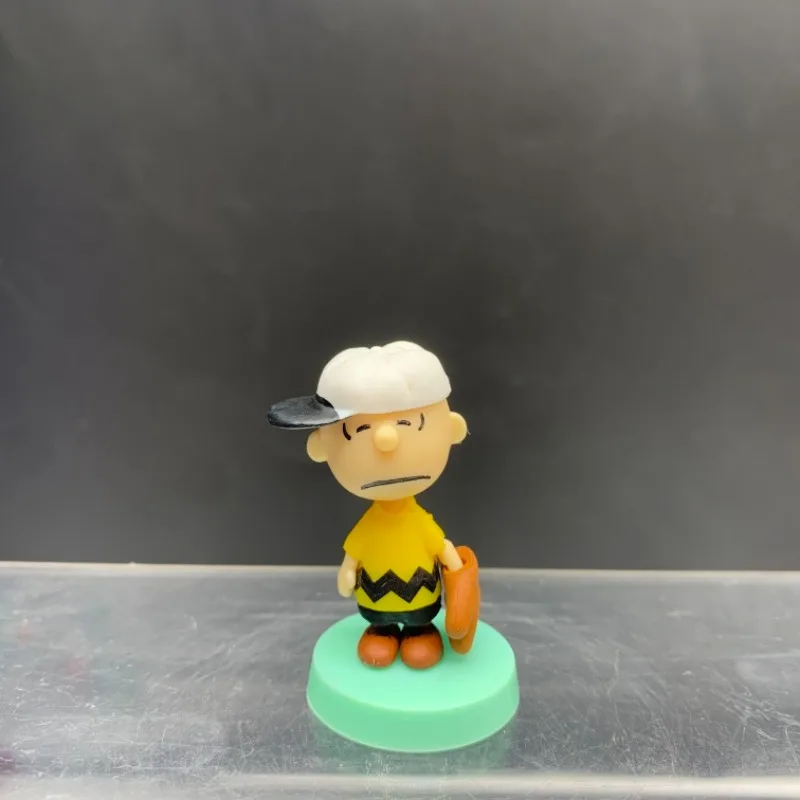 Furuta Snoppy Figure White Dog Assembly Doll Children Pretend Play Toy