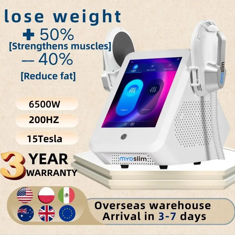 EMSZERO PRO 6500W NEO Slimming Machine EMS+EMT/RF Nova Body Sculpting EMS Pelvic Muscle Stimulator Salon