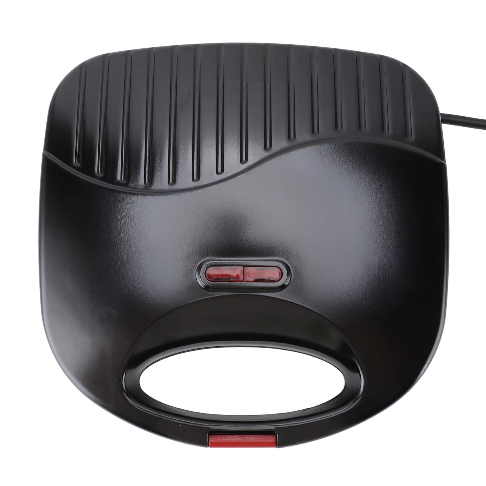 Sandwichera eléctrica de 750W, placa de aluminio antiadherente de doble cara, prensa Panini, parrilla interior, tostadora de desayuno para el hogar y el interior