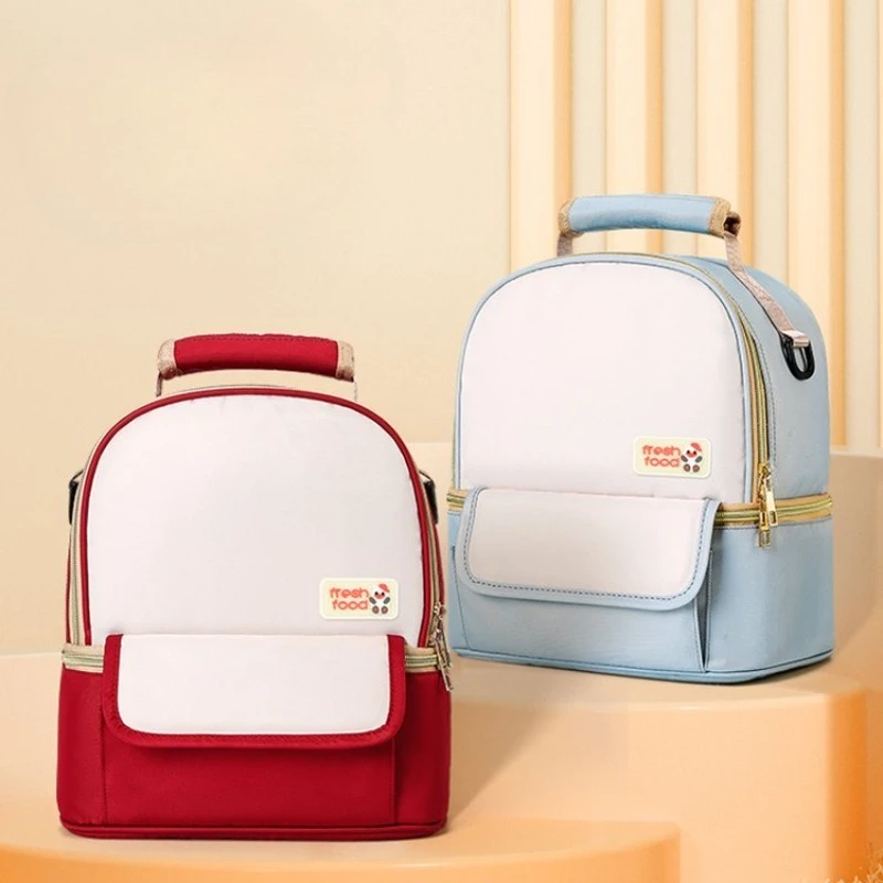 

Classic Elegant Simple Diaper Bag A Large Capacity Vintage Leather Tote Bag For The Stylish Fashionable Commuter