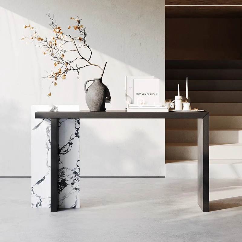 

Vintage Storage Console Tables Space Saving Modern Console Table Aesthetic Minimalist Console Furniture Living Room Furniture