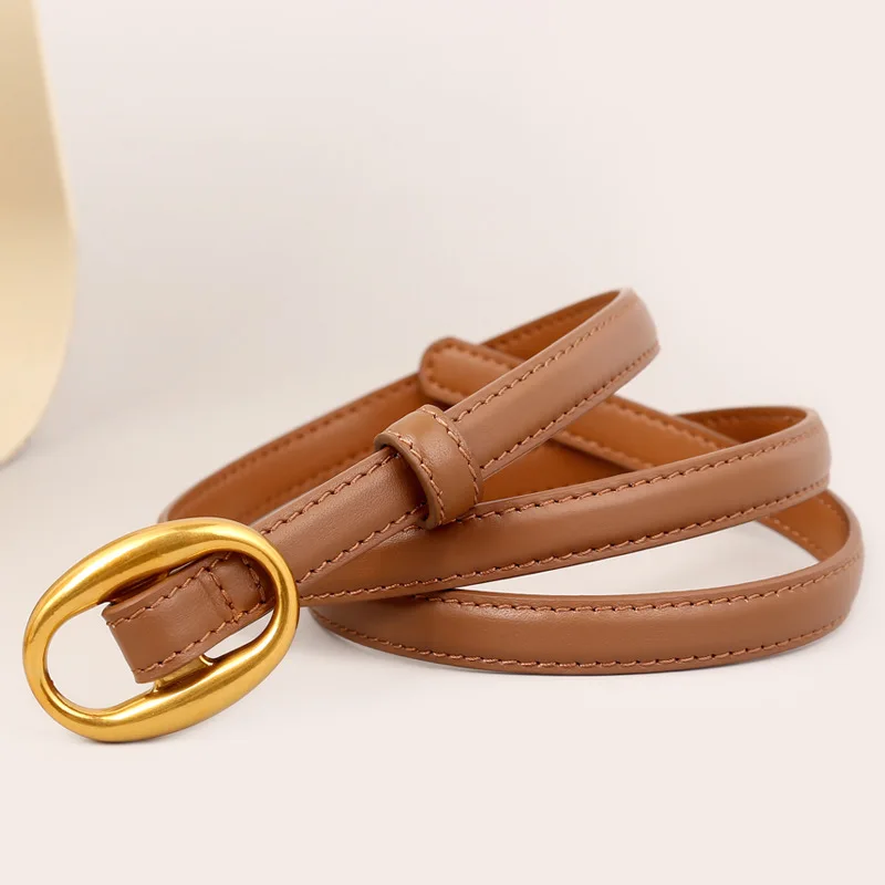 ALA Rising|High Quality Real Leather Women Belt Cow Leather Vintage Luxury Women Belts Men Belts