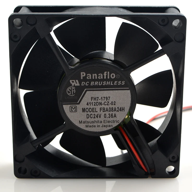 

FBA08A24H Panaflo Inverter Cooling Fan for Panasonic CPU Cooler Fan 8CM 8025 24V 0.36A