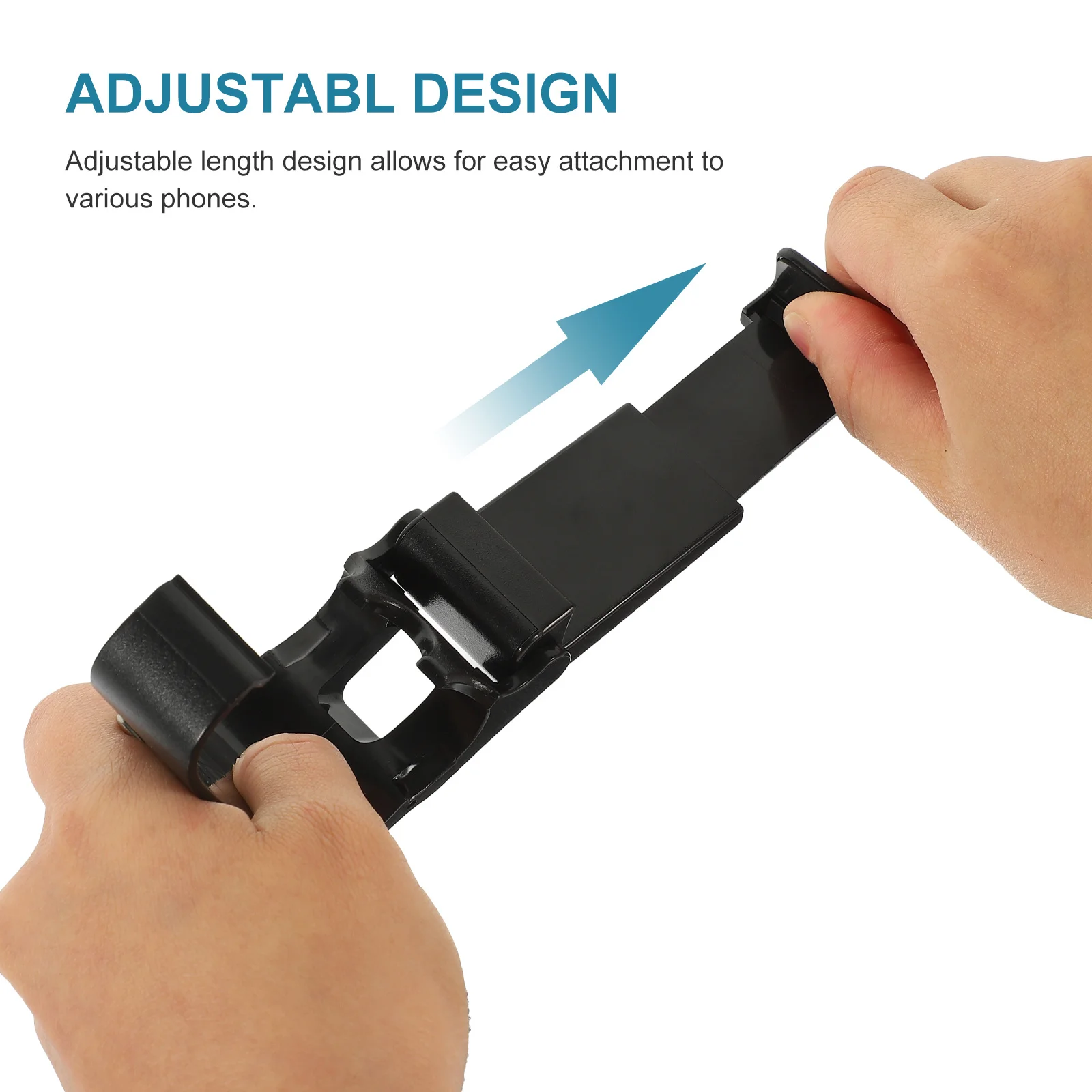 

Game Controller Stand Adjustable Phone Holder Clamp for Solid ABS Gamepad Holder Detachable Mobile Device Mount