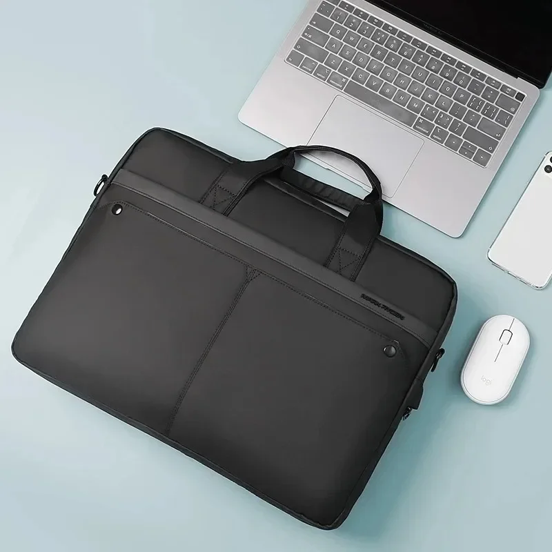 Imagem -05 - Laptop Maleta para Homens Bolsa de Ombro Designer Bolsa Negócios Trabalho Negócios Tote Armazenamento de Escritório Attache Case Luxo 14 156