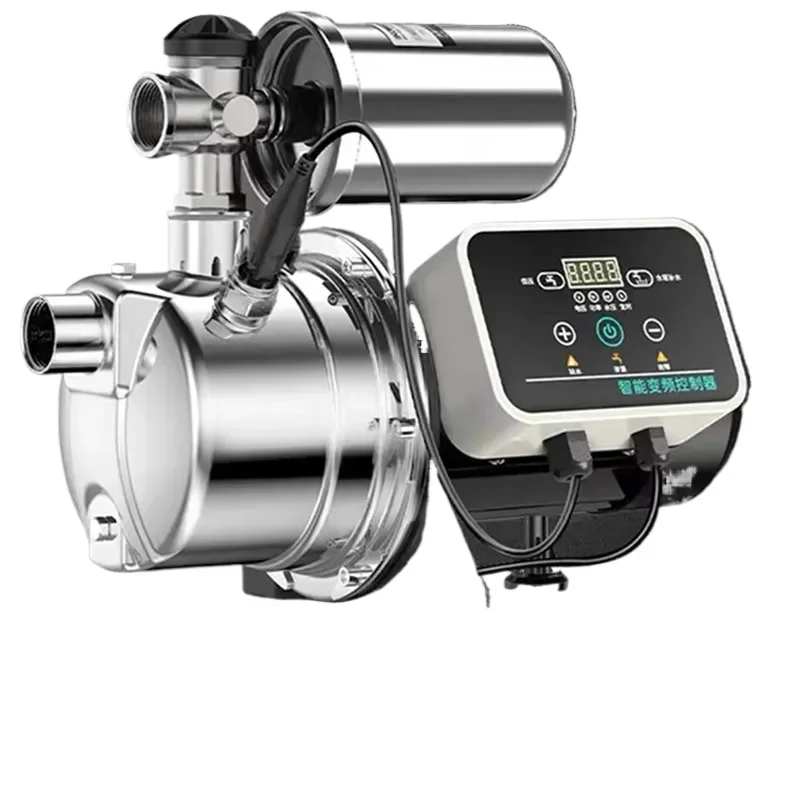 

Stainless steel self-priming jet pressurized suction pump tap water well water household 220V fully automatic