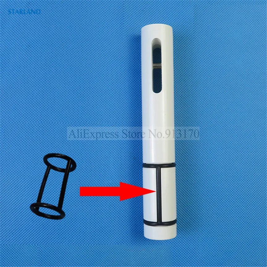4 Pieces Black Long Seal Rings Silicone Gaskets Of BTB / BTK Soft Ice Cream Machines Long H Shaped Seal Rings 42mm