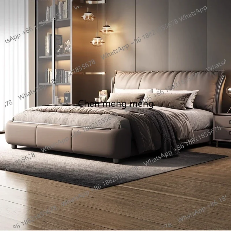 Full Size Home Double Bed King Size Frame Twin Designer Marriage Bed Luxury Queen Modern Bedroom Sets Full Furniture