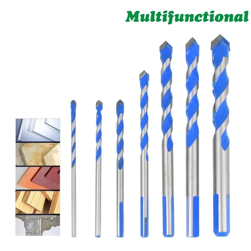 

1 шт. 3, 4, 5, 6, 8, 10, 12 мм, многофункциональное сверло для стекла, треугольные биты, керамическая плитка, бетон, кирпич, металл, нержавеющая сталь, дерево