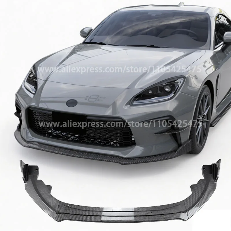 

Glossy Black Lower Lip Front Bumper Protect Front Skirt Spoiler For Toyota GR86 2022+ Front Shovel Front Lip Body Kit