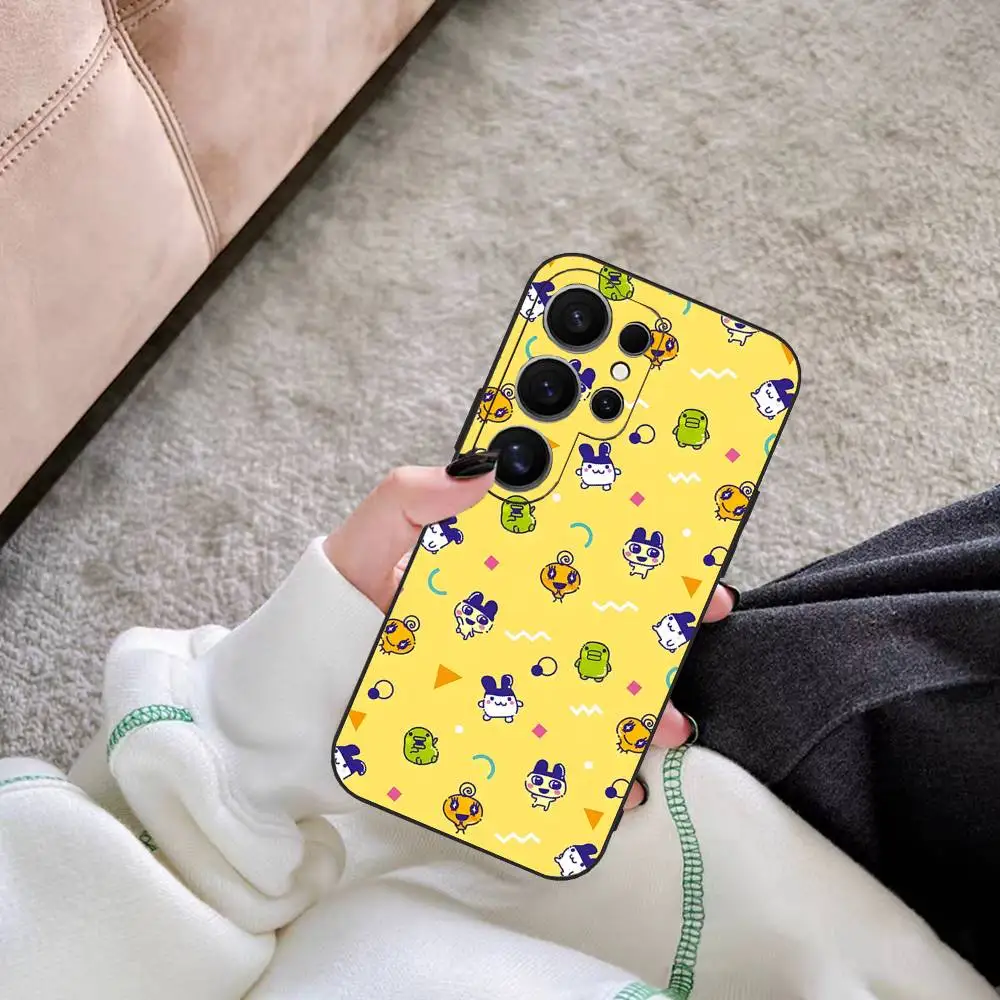 حافظة هاتف T-Tamagotchi لهاتف سامسونج S 24 Fe 25 Ultra Plus 20 Lite 21 30 22 23 24 22 Ultra 5G Fundas