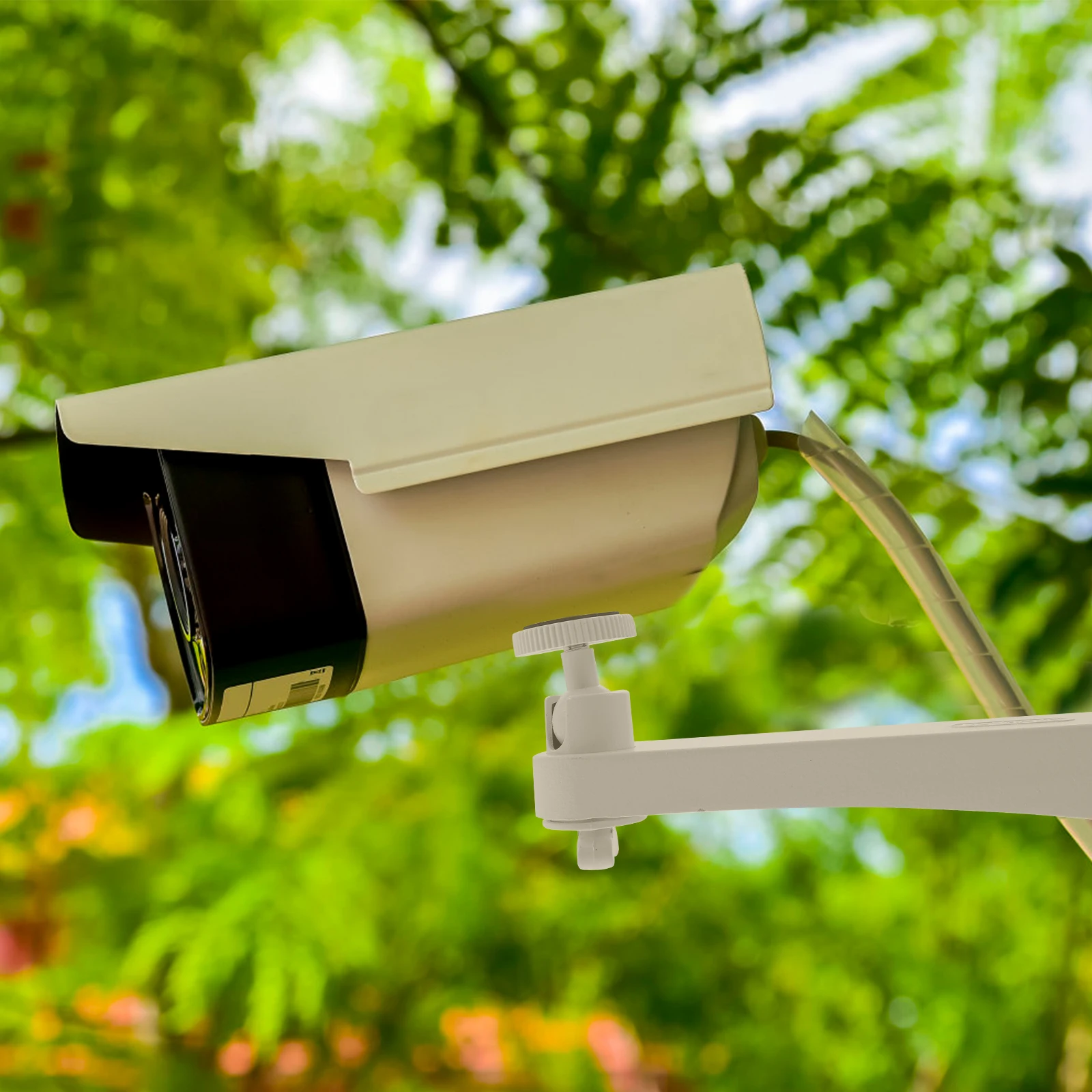 

Security Holder 360 Degree Adjustable Aluminum White Bracket for Indoor Outdoor System Mount