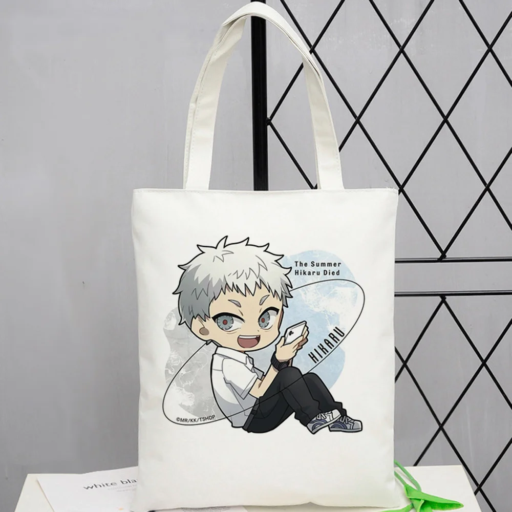 the Summer Hikaru Died tote bag bolsas de tela shopper grocery reusable woman view 3