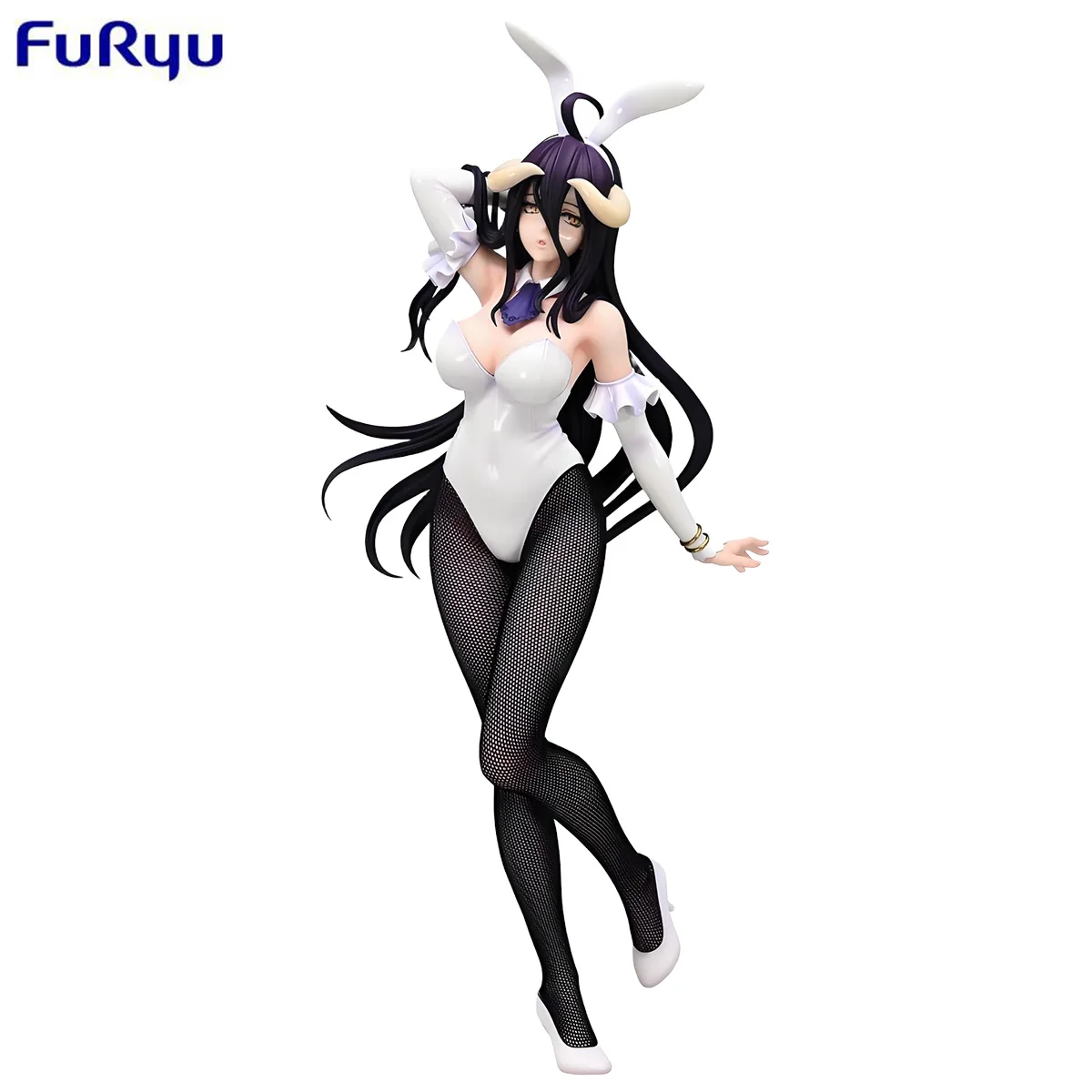 

In Stock Original FuRyu BiCute Bunnies OVERLORD Albedo Bunny Girl Anime Action Figures 30cm PVC Model Collectible Toys Gift