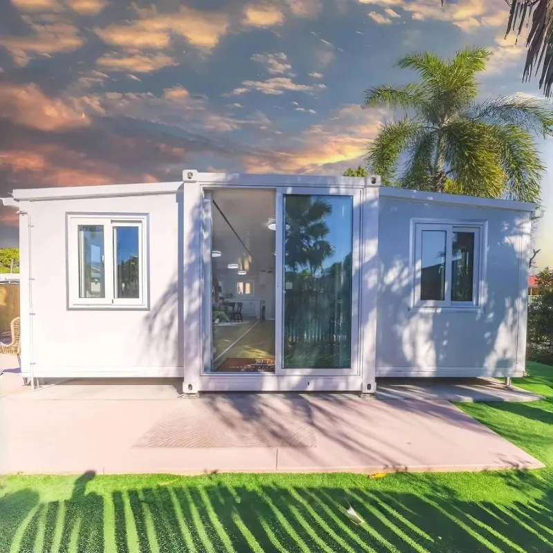 Fast Assemble Container House Eco-friendly Modular Shipping Folding Container House Family Living Camping Simple Folding Home