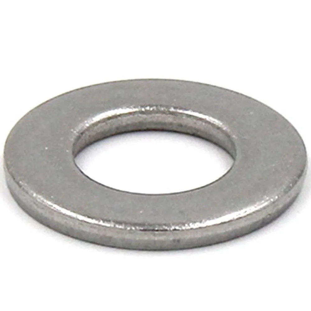 50/100 pcs/bag DIN125/GB97 Flat Washers, 304 Stainless Steel, M1.6 M2 M2.5 M3 M3.5 M4 M5 M6 M8 M10 M12