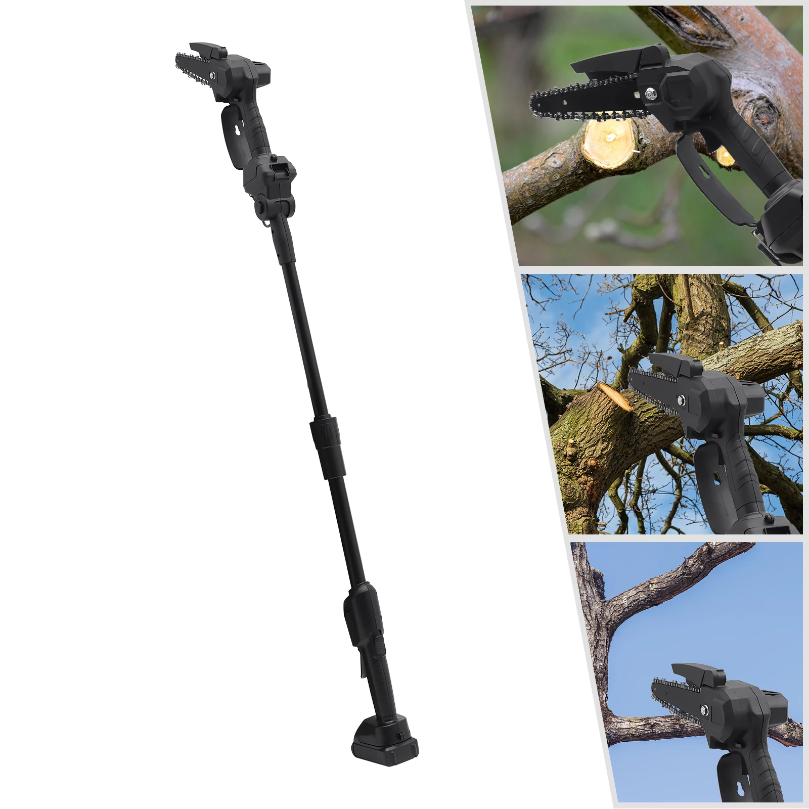 

2-in-1 Pole Saw and Cordless Pole Saw for Tree Trimming, Battery Pole Saw, Power Pole Saw, Battery Pole Saws for Tree Trimming