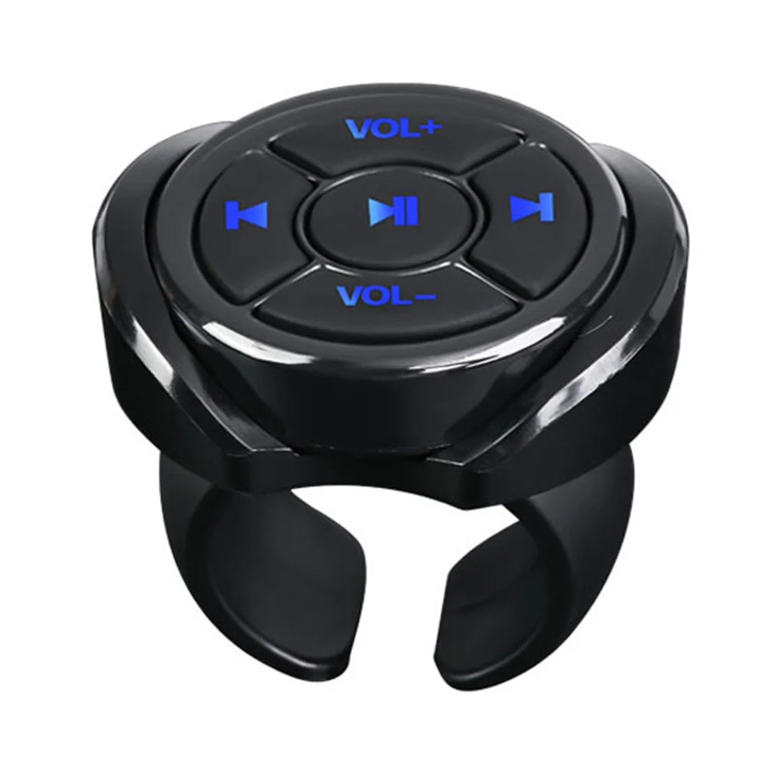 Wireless Bluetooth Media Button Remote Controller Car Motorcycle Bike Steering Wheel Music Play Remote for Phone Tablet