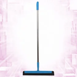 1Pc Floor Cleaning Scraper Glass Wiper Window Squeegee Versatile Cleaner for Home Office Hotel Bathroom Toliet (Blue)