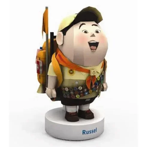 

3D Paper Model Anime UP Figure Russel DIY Manual Handmade Toy