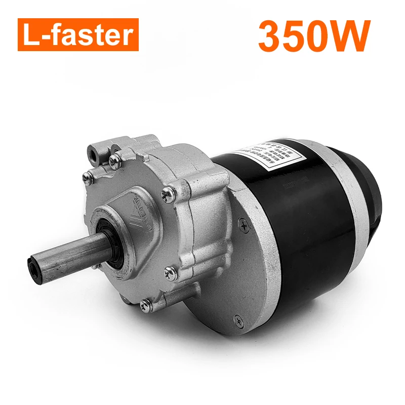 

DC Gear Motor with Electric Brake, Low Speed , 24V, 350W, 44mm Longer Shaft Diameter 17mm